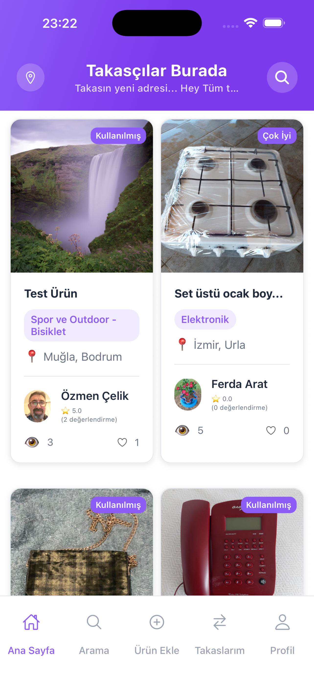 Takasçılar Burada Ana Sayfa